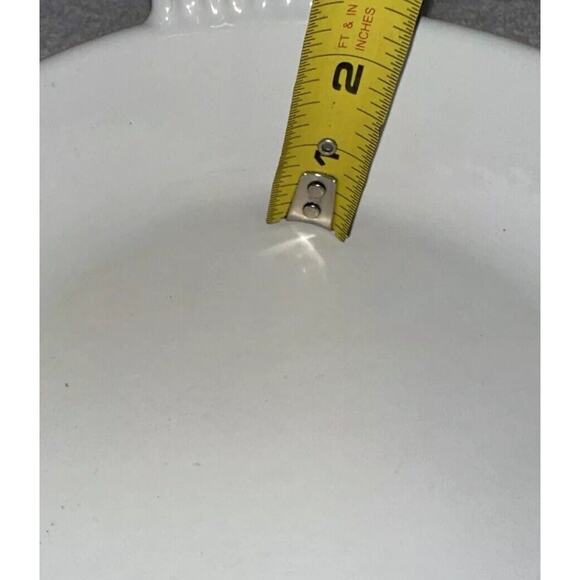 Vtg Le Creuset Cast Iron Enamel #32 Flame Oval Casserole Baking Dish France - Picture 5 of 10